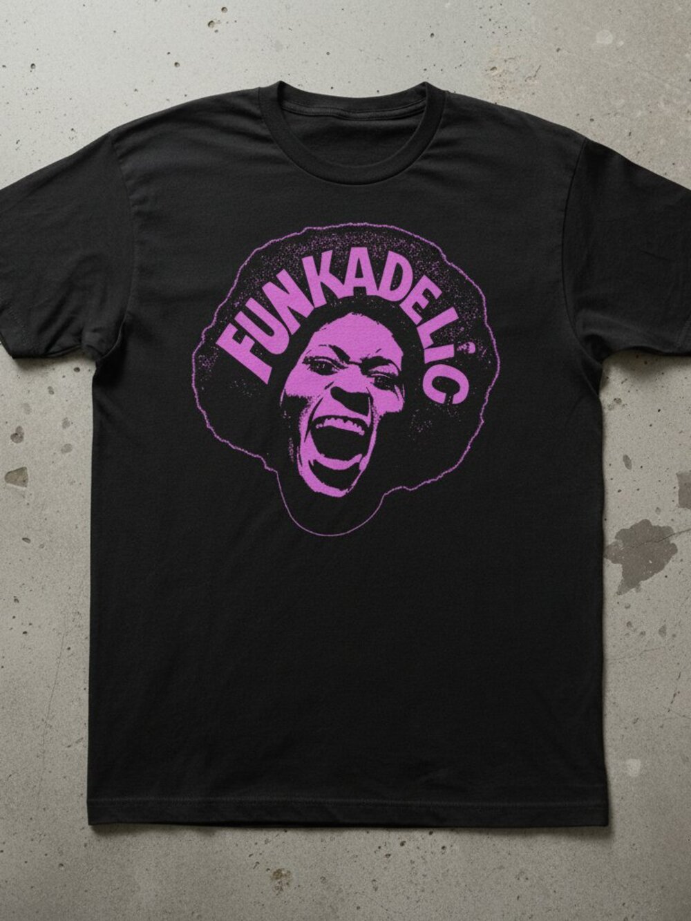 Vintage Funkadelic Graphic T-Shirt – Retro Funk Music Tee – Classic Psychedelic